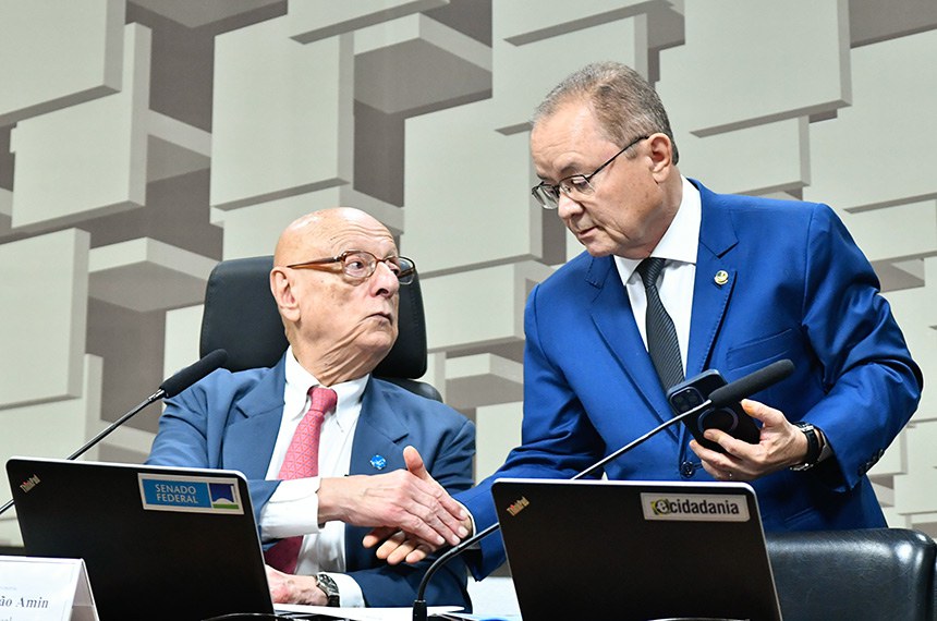 Mesa:
presidente eventual da CCDD, senador Esperidião Amin (PP-SC);
senador Zequinha Marinho (Podemos-PA).