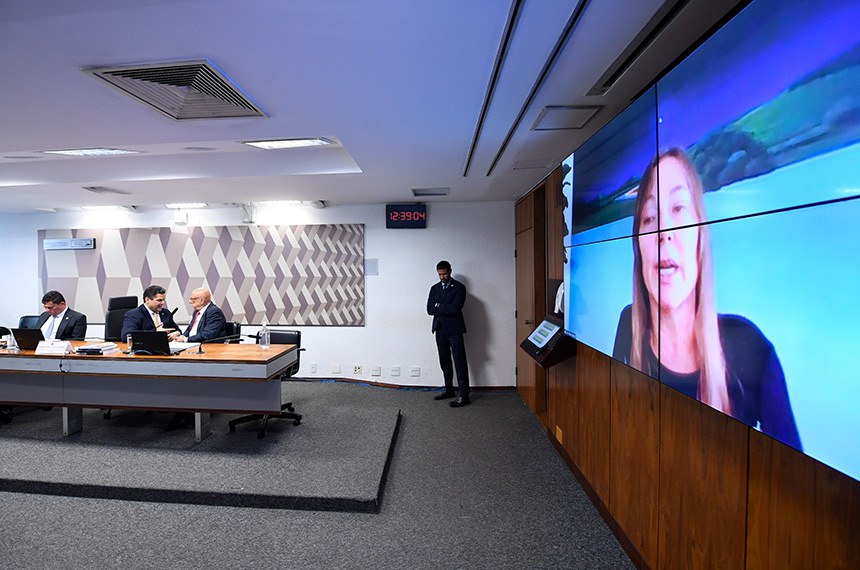 Em pronunciamento, via videoconferência, senadora Mara Gabrilli (PSD-SP).