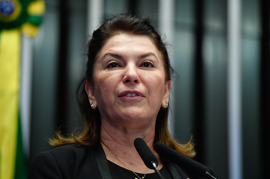 Rosana destacou o papel da CNT na expansão da capacidade produtiva. - Foto: Roque de Sá/Agência Senado