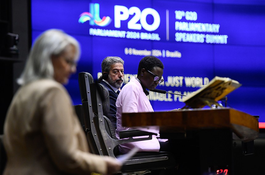 Mesa: 
presidente da União Interparlamentar (UIP) e da Assembleia Nacional da Tanzânia, Tulia Ackson; 
presidente da Câmara dos Deputados, deputado Arthur Lira (PP-AL); 
secretário-geral da Mesa da Câmara dos Deputados, Lucas Ribeiro Almeida Júnior. 