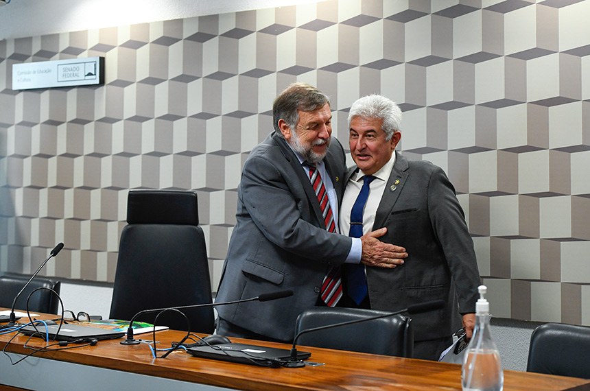Mesa:
presidente da CE, senador Flávio Arns (PSB-PR);
senador Astronauta Marcos Pontes (PL-SP).
