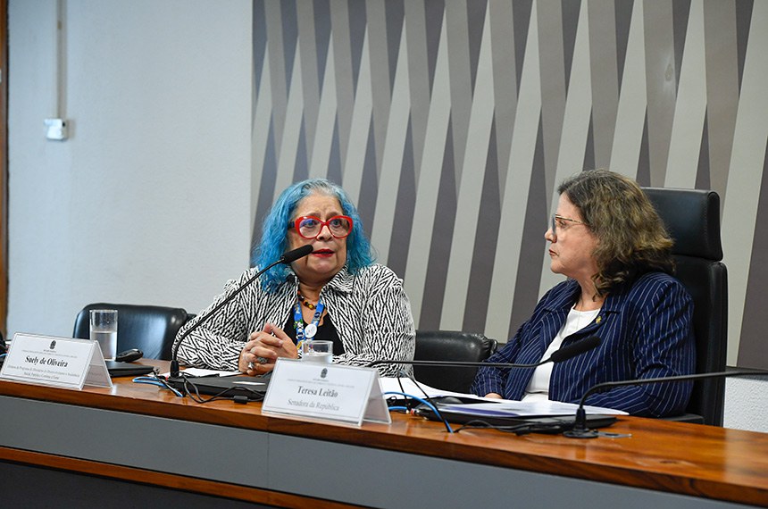Mesa: 
diretora de Programa do Ministério do Desenvolvimento e Assistência Social, Família e Combate à Fome, Adelaide Suely de Oliveira - em pronunciamento;
presidente eventual da CMCVM, senadora Teresa Leitão (PT-PE).