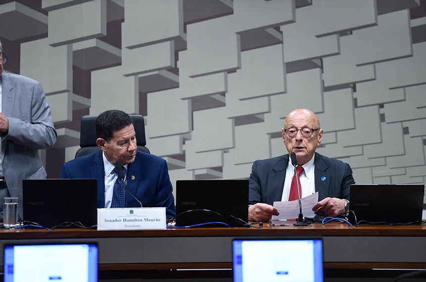 Mesa: 
relator do PRS 48/2024, senador Hamilton Mourão (Republicanos-RS);
presidente eventual da CCDD, senador Esperidião Amin (PP-SC).