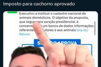 Senado Verifica: projeto aprovado não cria imposto para donos de cães