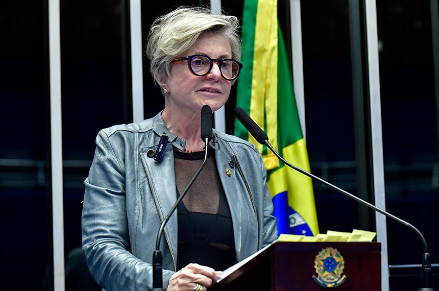 Em discurso, à tribuna, senadora Margareth Buzetti (PSD-MT).