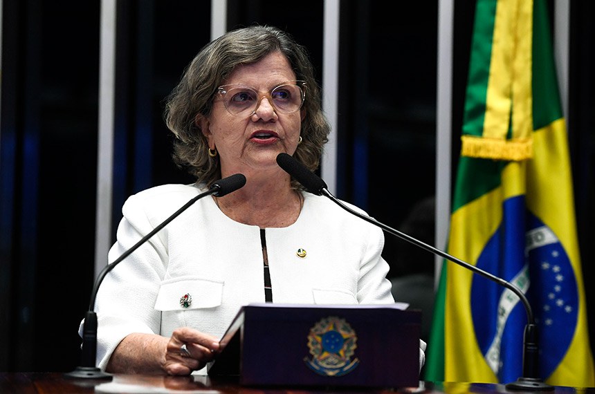 Em discurso, à tribuna, senadora Teresa Leitão (PT-PE).