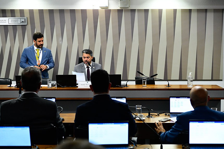 Bancada:
senador Sergio Moro (União-PR);
senador Lucas Barreto (PSD-AP);
senador Jayme Campos (União-MT).