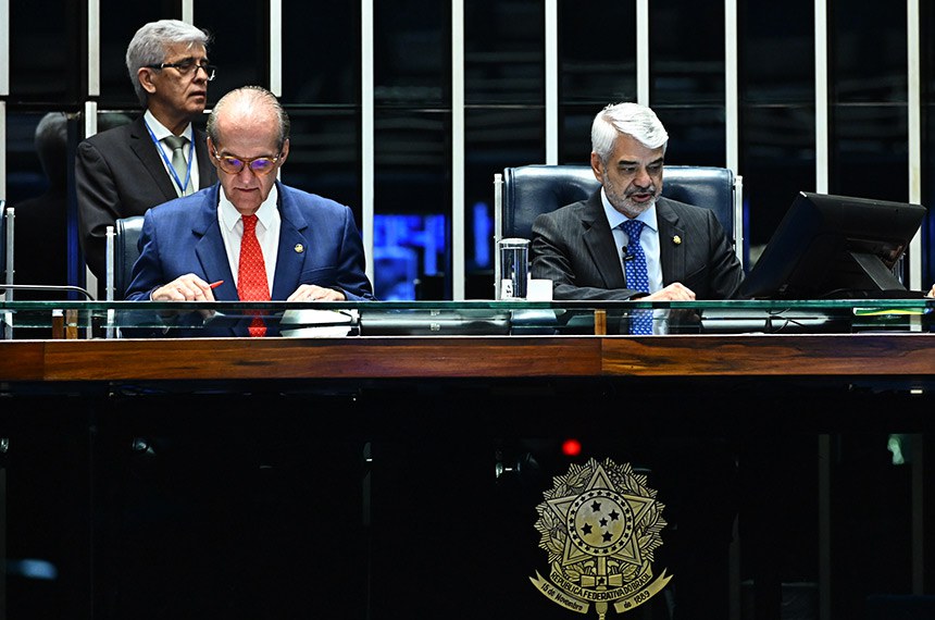 Mesa: 
senador Fernando Dueire (MDB-PE);
2º vice-presidente do Senado Federal, senador Humberto Costa (PT-PE).