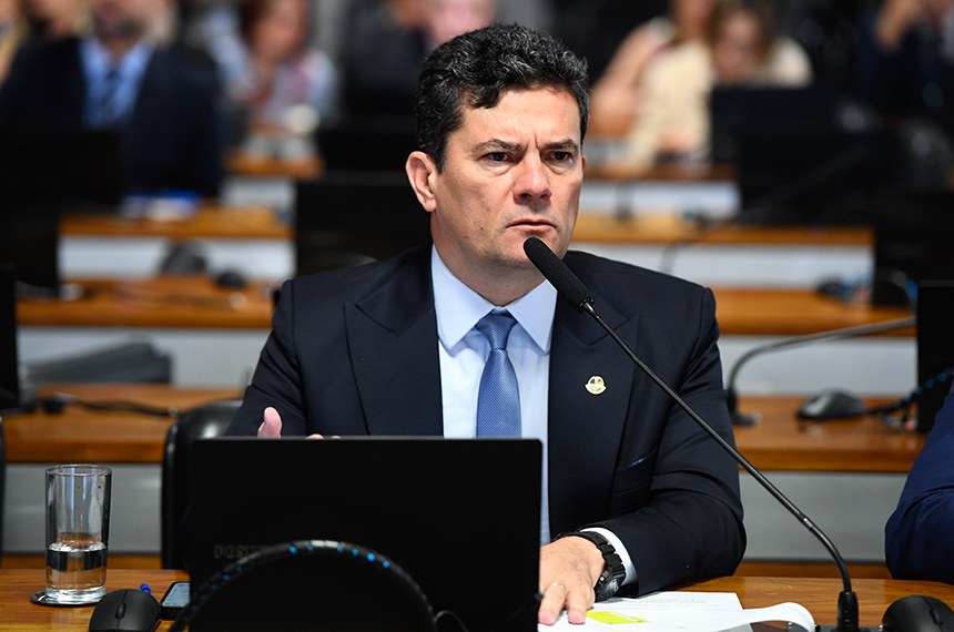 Em pronunciamento, relator do PL 1241/2023, senador Sergio Moro (União-PR).
