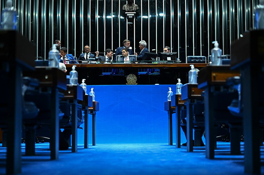 Mesa: 
presidente do Senado Federal, senador Davi Alcolumbre (União-AP); 
senador Sergio Moro (União-PR); 
senador Flávio Arns (PSB-PR); 
senador Astronauta Marcos Pontes (PL-SP); 
senador Beto Faro (PT-PA).