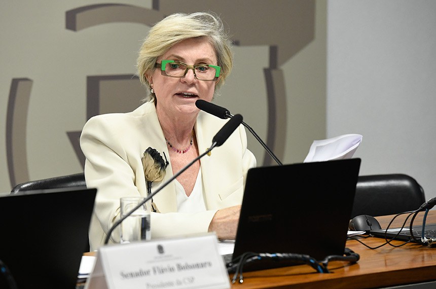 Mesa: 
relatora do PL 1.001/2024, senadora Margareth Buzetti (PSD-MT).