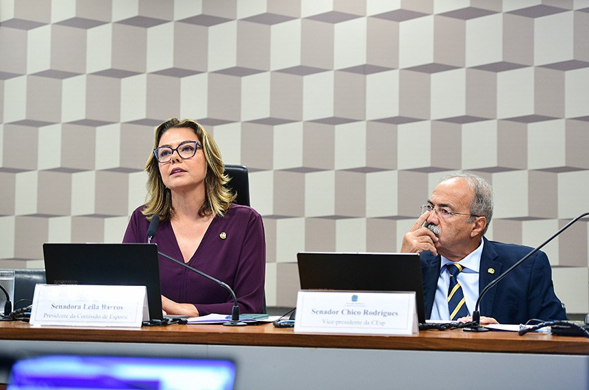 Mesa: 
presidente da CEsp, senadora Leila Barros (PDT-DF); 
vice-presidente da CEsp, senador Chico Rodrigues (PSB-RR). 