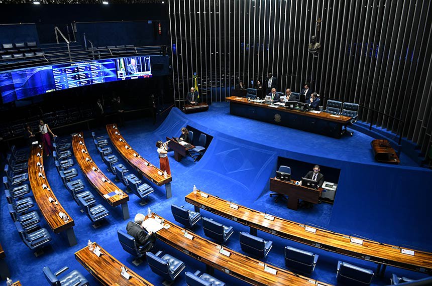 Mesa: 
senador Wellington Fagundes (PL-MT);
1º vice-presidente do Senado Federal, senador Eduardo Gomes (PL-TO); 
secretário-geral da Mesa do Senado Federal, Danilo Augusto Barboza de Aguiar.
