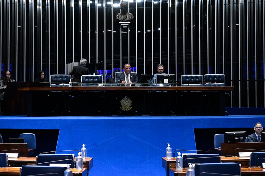 Mesa: 
vice-presidente do Senado Federal, senador Eduardo Gomes (PL-TO);
secretário-geral da Mesa do Senado Federal, Danilo Augusto Barboza de Aguiar.