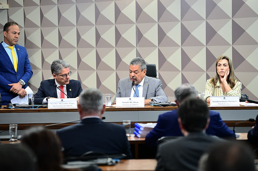Mesa: 
vice-presidente da CPIBETS, senador Alessandro Vieira (MDB-SE);
presidente da CPIBETS, senador Dr. Hiran (PP-RR), conduz reunião; 
relatora da CPIBETS, senadora Soraya Thronicke (Podemos-MS).