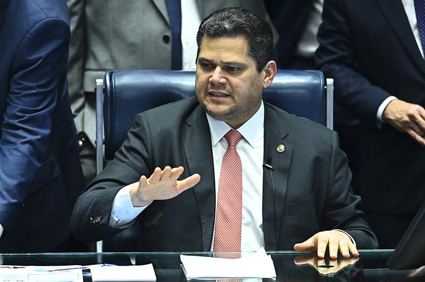 Mesa: 
presidente do Senado Federal, senador Davi Alcolumbre (União-AP); 
secretário-geral da Mesa do Senado Federal, Danilo Augusto Barboza de Aguiar.