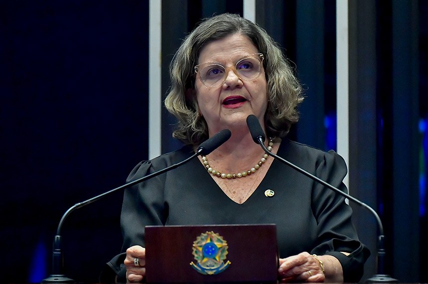 Em discurso, à tribuna, senadora Teresa Leitão (PT-PE).