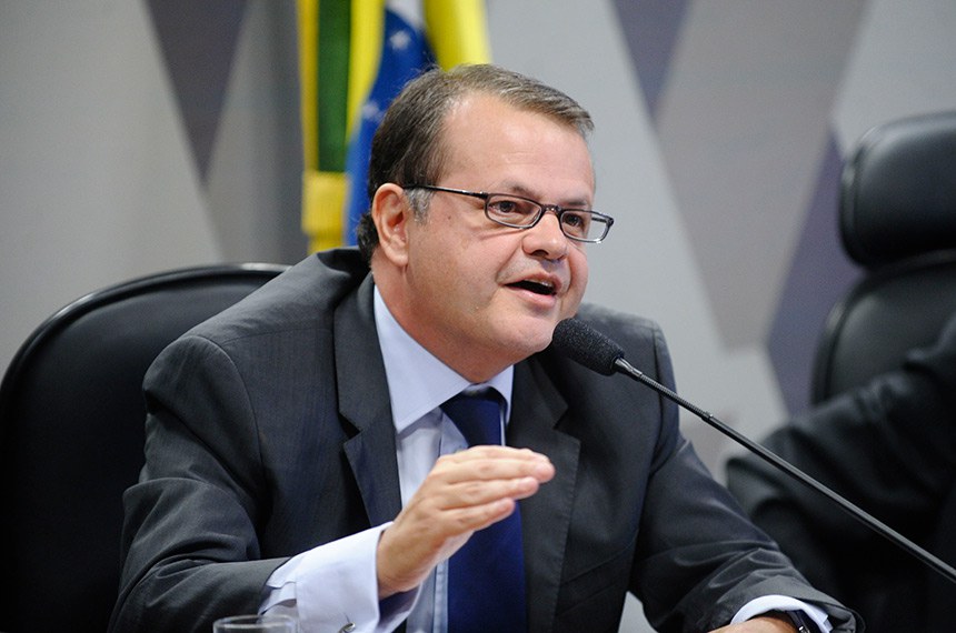 Em pronunciamento, o indicado para exercer o cargo de Embaixador do Brasil na República de Moçambique, Rodrigo de Lima Baena Soares.