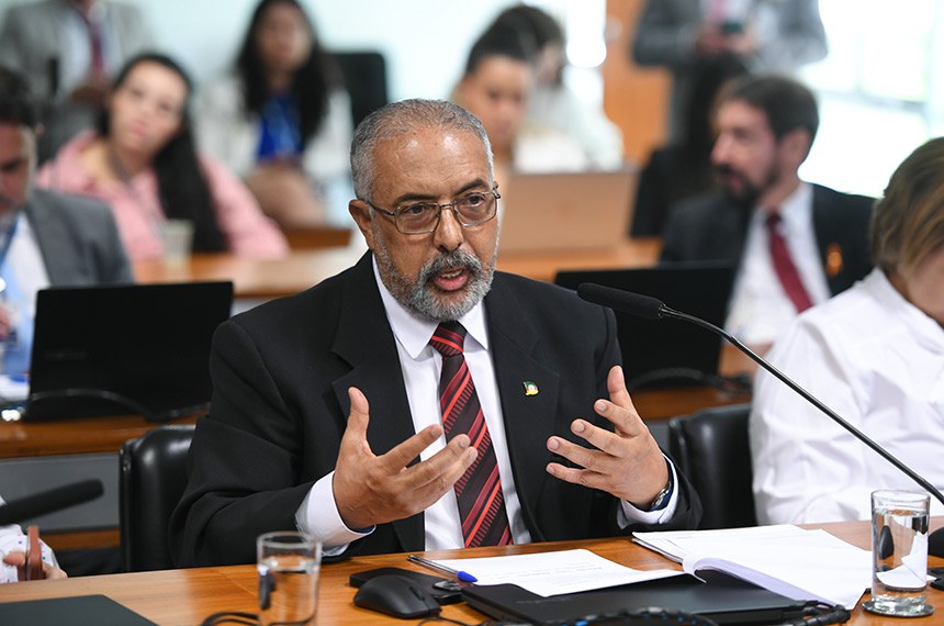 Bancada: 
relator Ad hoc do PL 5.173/2023, senador Paulo Paim (PT-RS) - em pronunciamento.