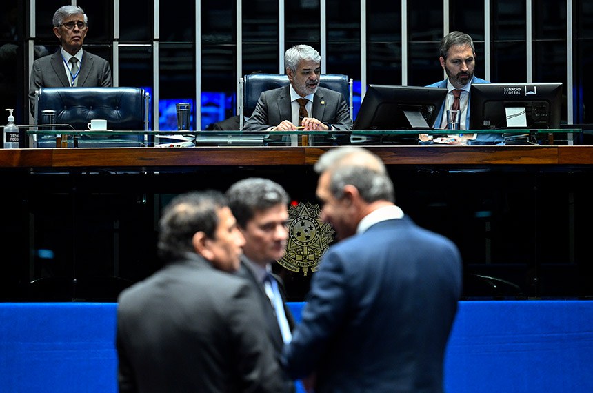 Bancada:
senador Sergio Moro (União-PR); 
senador Lucas Barreto (PSD-AP);
senador Magno Malta (PL-ES).