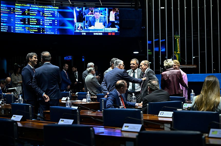 Participam:  
senador Marcelo Castro (MDB-PI); senadora Margareth Buzetti (PSD-MT); senador Marcio Bittar (União-AC).