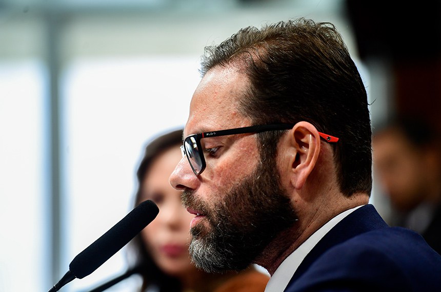 Mesa: 
presidente da CDR, senadora Professora Dorinha Seabra (União-TO); 
vice-presidente da CDR, senador Jorge Seif (PL-SC) - em foco.