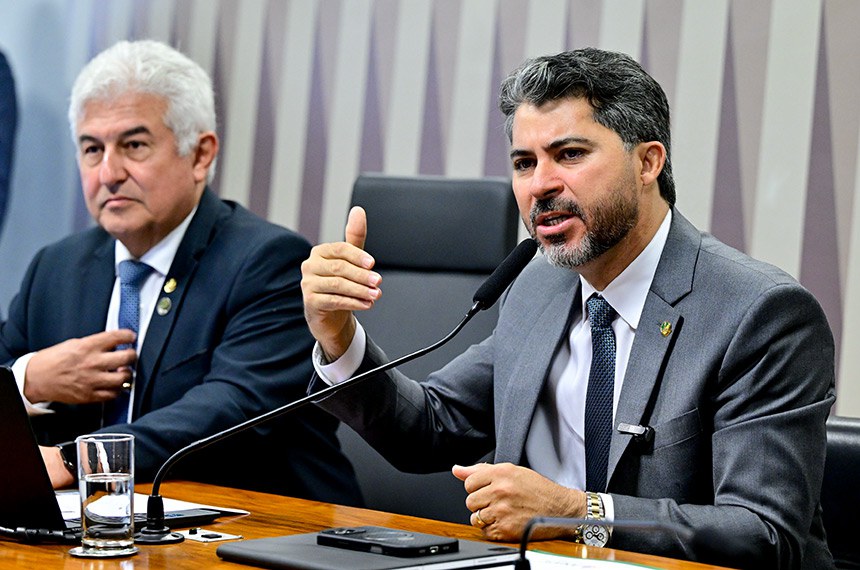 Mesa: 
relator do PL 3.069/2024, senador Astronauta Marcos Pontes (PL-SP); 
presidente da CI, senador Marcos Rogério (PL-RO).