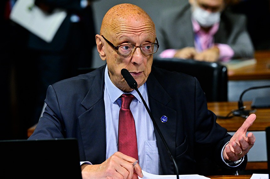 Mesa: 
presidente da CI, senador Marcos Rogério (PL-RO).