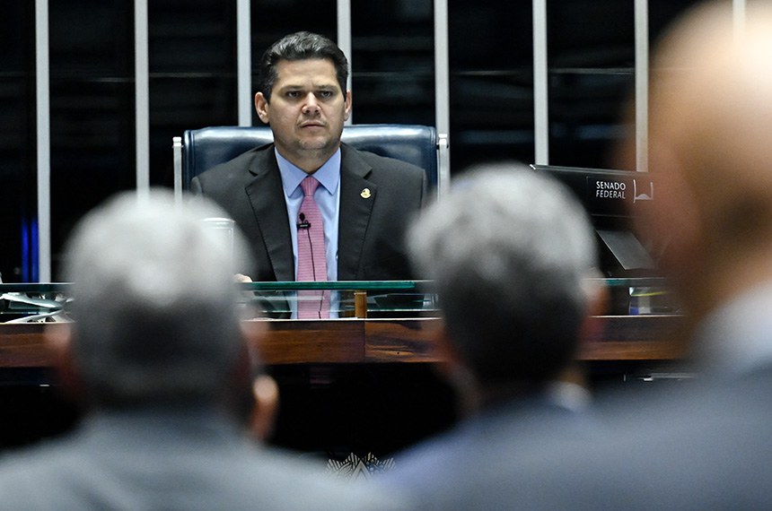 Mesa: 
presidente do Senado Federal, senador Davi Alcolumbre (União-AP); 
secretário-geral da Mesa do Senado Federal, Danilo Augusto Barboza de Aguiar.