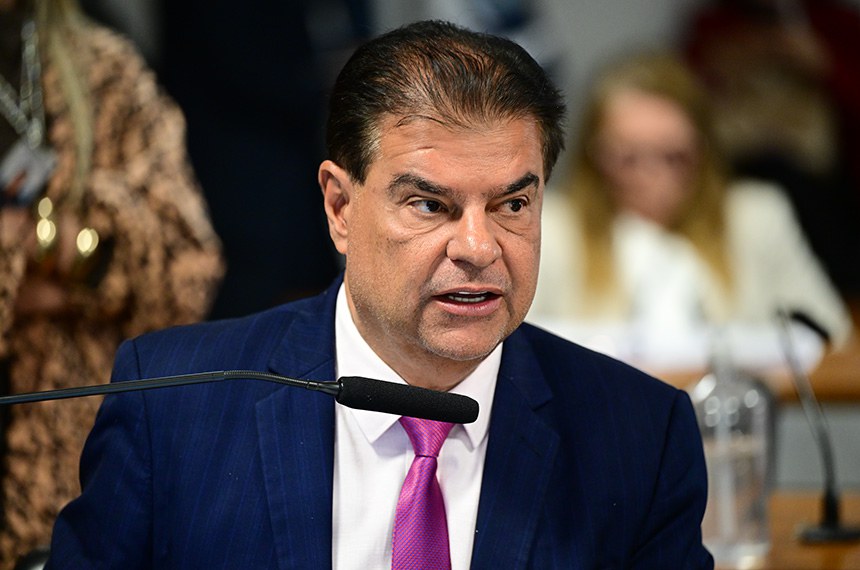 À bancada, senador Nelsinho Trad (PSD-MS).
