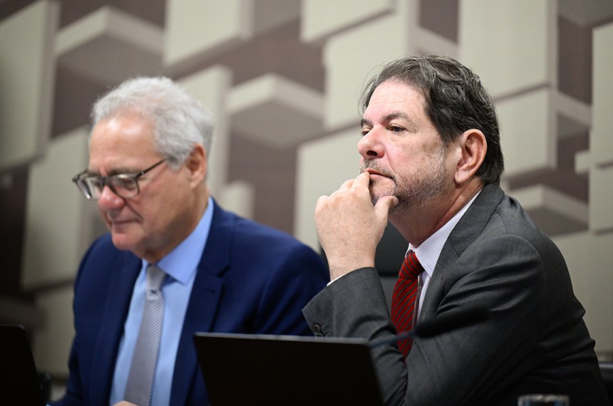 Mesa: 
presidente da CAE, senador Renan Calheiros (MDB-AL); 
relator do PLP 58/2025, senador Cid Gomes (PSB-CE).