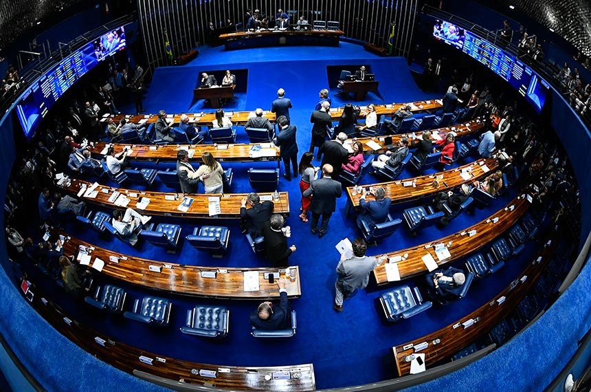 Mesa: 
presidente do Senado Federal, senador Davi Alcolumbre (União-AP);
secretário-geral da Mesa do Senado Federal, Danilo Augusto Barboza de Aguiar.