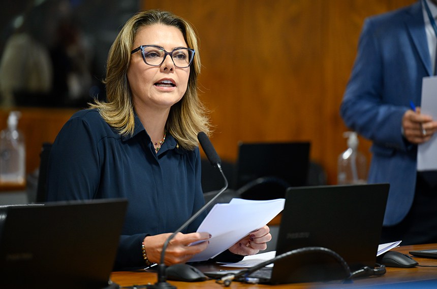 À bancada, em pronunciamento, relator das emendas da CMA à LDO, senadora Leila Barros (PDT-DF).