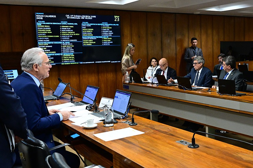 Bancada:
senador Esperidião Amin (PP-SC);
ex-senador Romero Jucá;
senador Fernando Farias (MDB-AL).