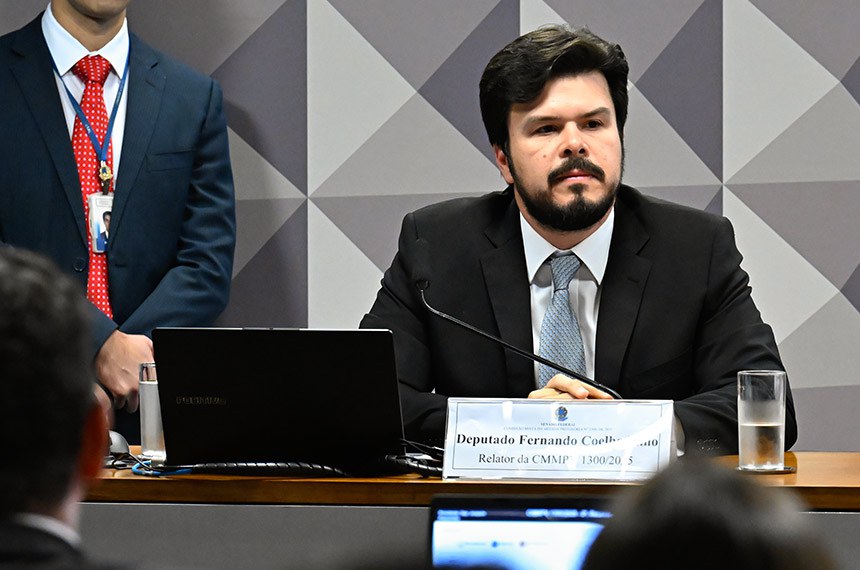 Mesa:
relator da CMMPV 1300/2025, deputado Fernando Coelho Filho (União-PE).