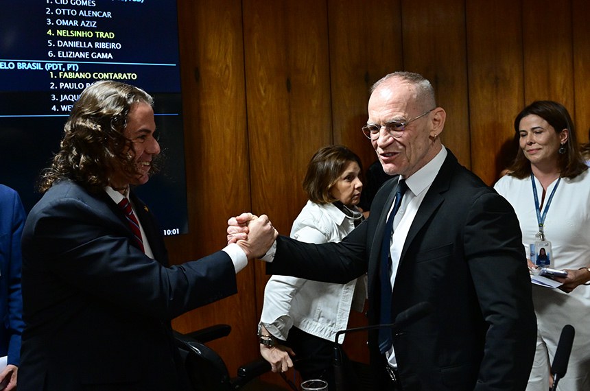 Participam:
senador Veneziano Vital do Rêgo (MDB-PB);
senador Fabiano Contarato (PT-ES).