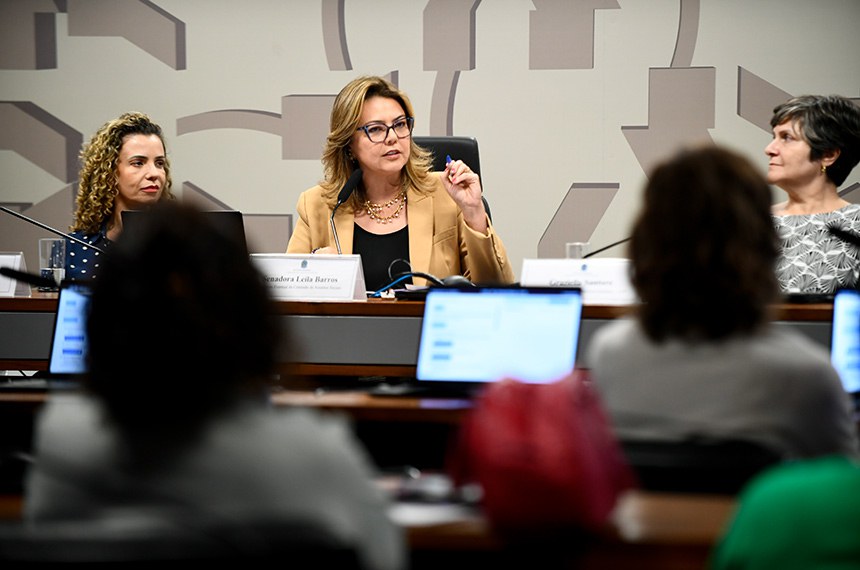 Mesa: 
vice-presidente da Associação Brasileira de Estudos em Álcool e Drogas (Abead), Helena Ferreira Moura;
presidente eventual da CAS, senadora Leila Barros (PDT-DF);
presidente da Associação Alcoolismo Feminino (AAF), Graziella Santoro.