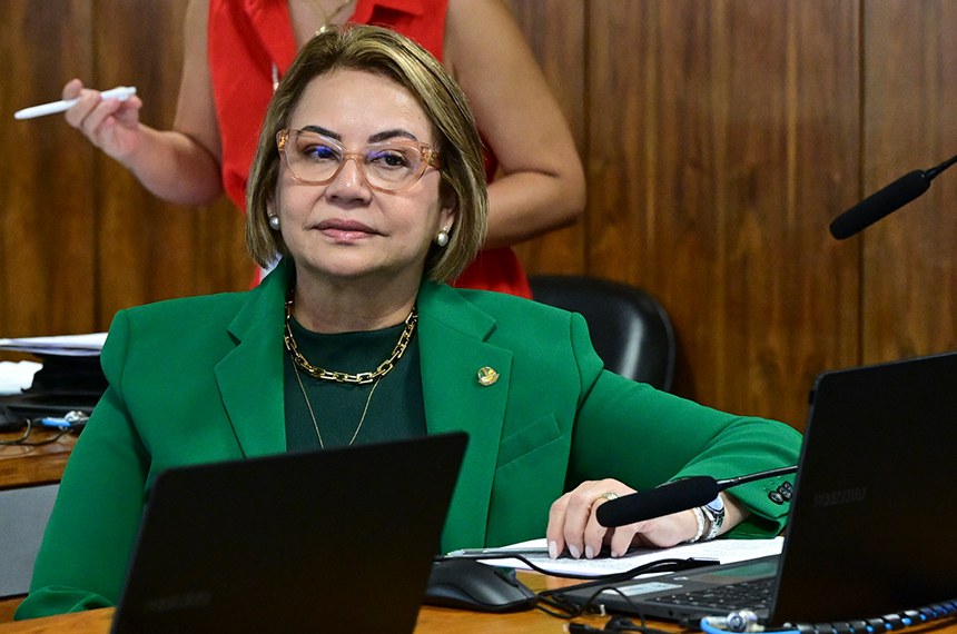 À bancada, senadora Jussara Lima (PSD-PI).