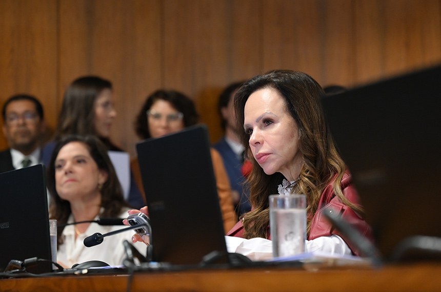 À bancada:
deputada Soraya Santos (PL-RJ).