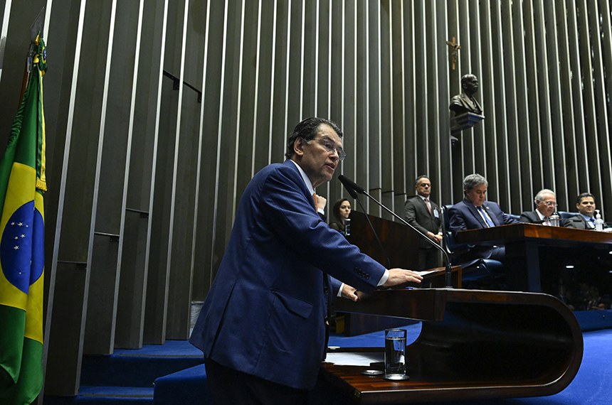 Mesa: 
senador Efraim Filho (União-PB); 
senador Renan Calheiros (MDB-AL);
presidente do Senado Federal, senador Davi Alcolumbre (União-AP); 
secretário-geral da Mesa do Senado Federal, Danilo Augusto Barboza de Aguiar.
