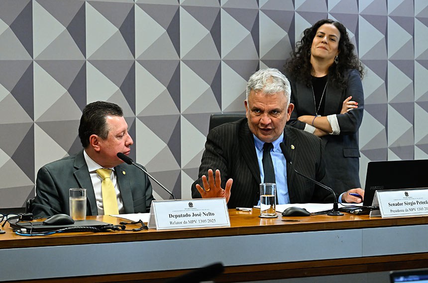 Mesa: 
relator da CMMPV 1.305/2025, deputado José Nelto (União-GO);
presidente da CMMPV 1.305/2025, senador Sérgio Petecão (PSD-AC).
