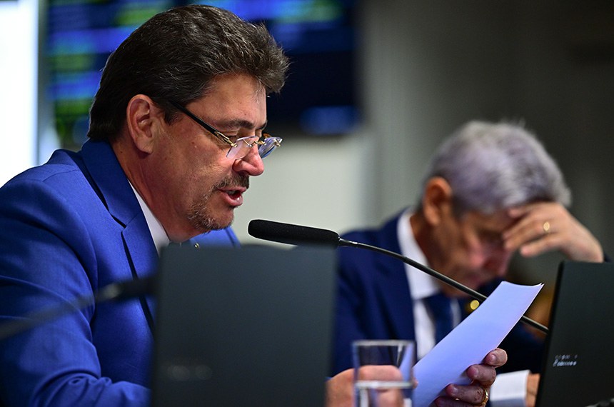 Bancada:
relator do PL 2647/2022, senador Wilder Morais (PL-GO), em pronunciamento;
senador Jaime Bagattoli (PL-RO).