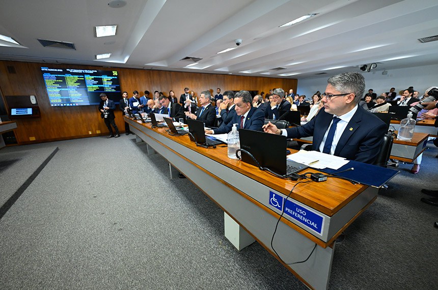 Bancada:
senador Esperidião Amin (PP-SC); 
senador Rogerio Marinho (PL-RN); 
relator do PL 1.473/2025, senador Flávio Bolsonaro (PL-RJ) - em pronunciamento; 
senador Rogério Carvalho (PT-SE); 
senador Marcos Rogério (PL-RO); 
senador Mecias de Jesus (Republicanos-RR); 
senador Alessandro Vieira (MDB-SE); 
senador Fabiano Contarato (PT-ES); 
senador Zequinha Marinho (Podemos-PA); 
senador Omar Aziz (PSD-AM); 
senador Carlos Portinho (PL-RJ).
