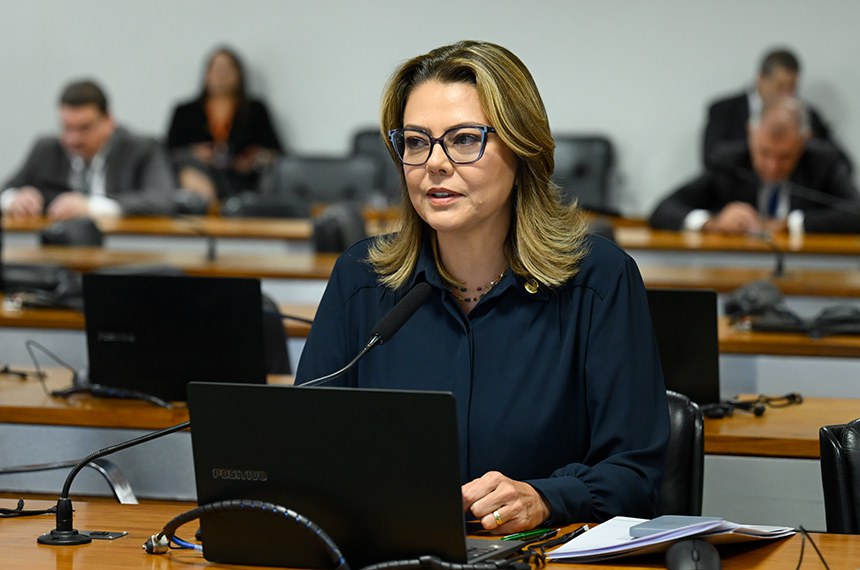 À bancada, em pronunciamento, relator das emendas da CMA à LDO, senadora Leila Barros (PDT-DF).