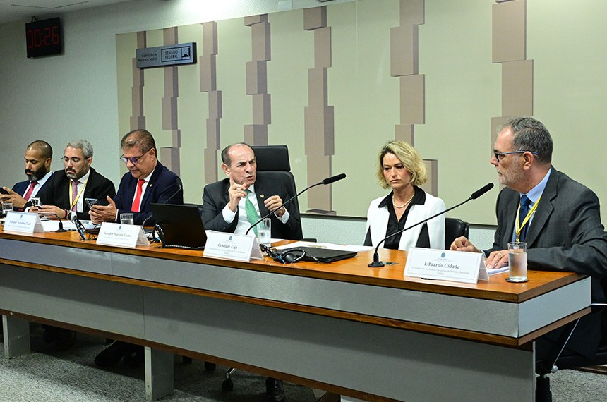 Mesa: 
senador Esperidião Amin (PP-SC);
presidente eventual da CAS, senador Nelsinho Trad (PSD-MS);
presidente da CAS, senador Marcelo Castro (MDB-PI).
