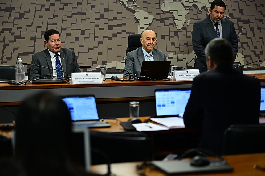Mesa: 
vice-presidente da CCT, senador Hamilton Mourão (Republicanos-RS);
presidente eventual da CCT, senador Confúcio Moura (MDB-RO).