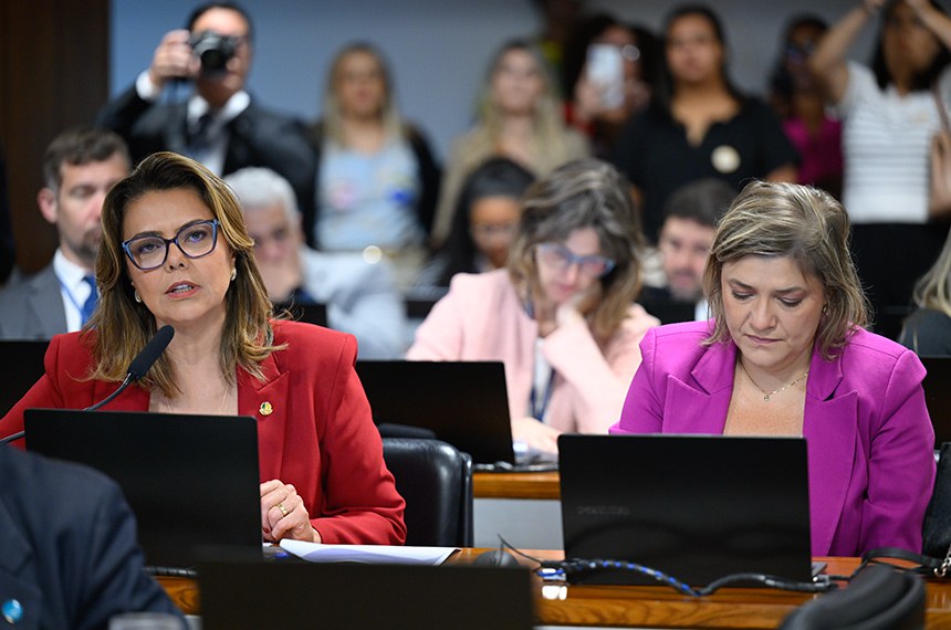 Bancada:
relatora do PL 2.387/2023, senadora Leila Barros (PDT-DF) - em pronunciamento; 
autora do PL 2.387/2023, deputada Professora Luciene Cavalcante (PSOL-SP).