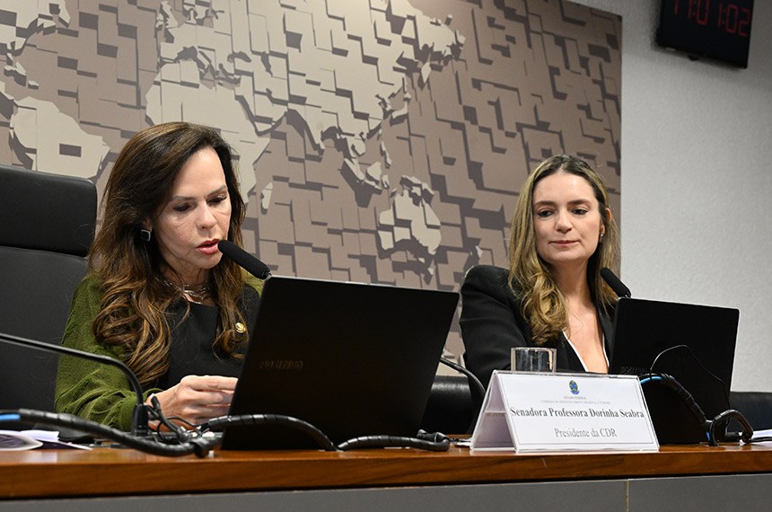 Mesa: 
presidente da CDR, senadora Professora Dorinha Seabra (União-TO); 
relatora ad hoc do PL 4.432/2021,senadora Augusta Brito (PT-CE).