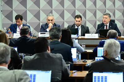 Mesa: 
vice-presidente da CPMI - INSS, deputado Duarte Jr. (PSB-MA); 
relator da CPMI - INSS, deputado Alfredo Gaspar (União-AL); 
coordenador de Comissões Especiais, Temporárias e Parlamentares de Inquérito (Coceti), Leandro Augusto de Araújo Cunha Bueno; 
presidente da CPMI - INSS, senador Carlos Viana (Podemos-MG).