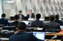 À mesa, presidente da CTCIVIL, senador Rodrigo Pacheco (PSD-MG), conduz audiência.